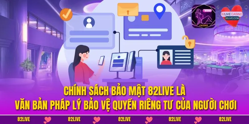 Chính sách bảo mật 82LIVE là văn bản pháp lý bảo vệ quyền riêng tư của người chơi
